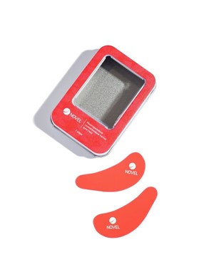 פאצ'ים רב פעמיים לריסים התחתונים ורוד Novel