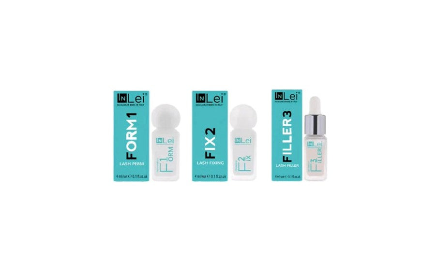 ערכה מלאה להרמת ריסים בקבוקונים InLei
