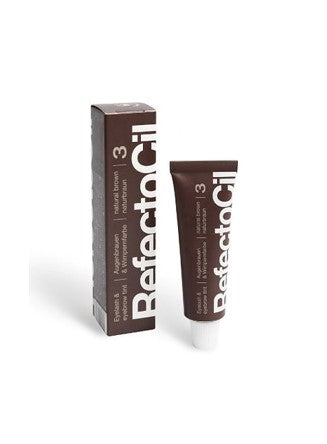 RefectoCil צבע חום כהה