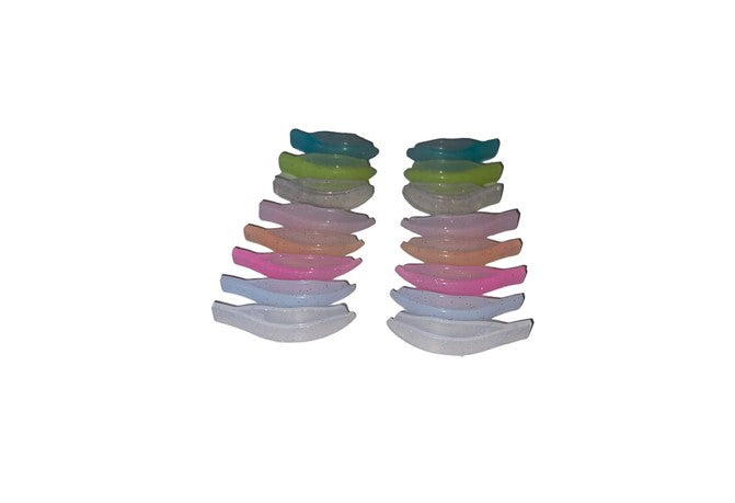 סיליקונים קימור L נדבקים (8 מידות)